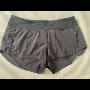 Lululemon Speed Shorts, 4 way stretch, black